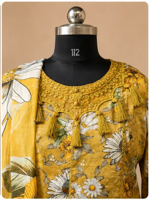 Lawn Embroidered Sada Bahar Suit